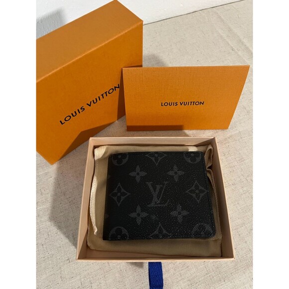 Louis Vuitton Monogram Eclipse Bifold Wallet – Brand New w/ Box & Dust Bag - Picture 3 of 4